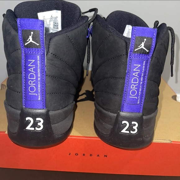 Jordan 12 Retro Black dark concord - Picture 2 of 6